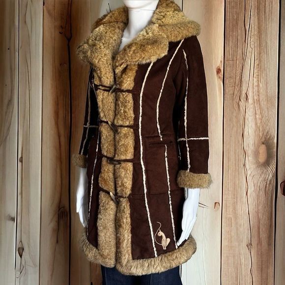 Baby Phat Girlz Y2K Penny Lane Coat - Picture 1 of 10
